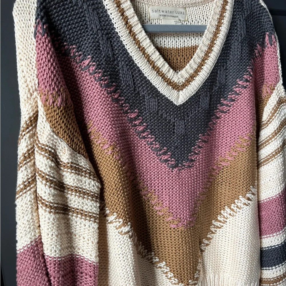 Saltwater LUXE Multicolor Sweater